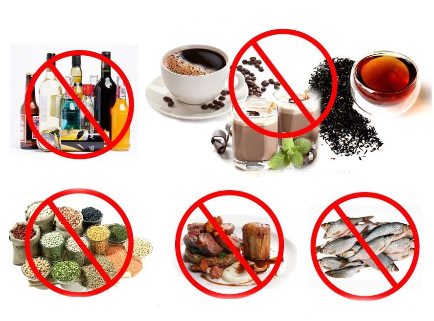 foods that are forbidden for gout