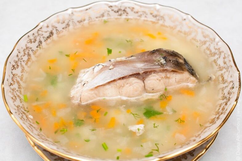fish soup for a 6 petal diet