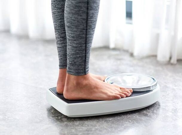 weigh while losing weight by 5 kg a week