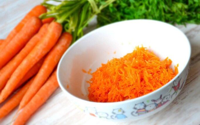 grated carrots for breakfast Japanese diet